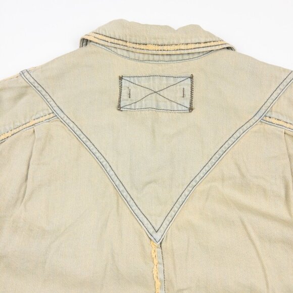 We The Free Tan Button Down Shirt - Picture 10 of 14